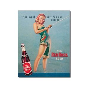 Red Rock Cola - Angler Mädchen
