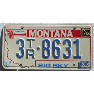 Montana 1986 - 1988 Bicentennial