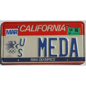 California 1990 - 1984 Olympics