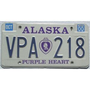 Alaska 2000 Purple Heart