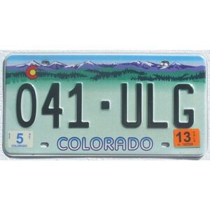 Colorado 2013 Berg Grafik