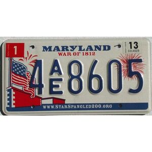Maryland 2013 War of 1812
