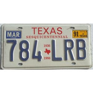 Texas 1991 Sesquicentennial