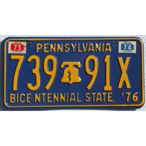 Pennsylvania 1974 - 1975 Bicentennial