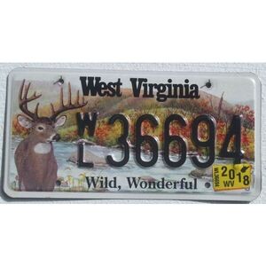 West Virginia 2018 Hirsch Grafik