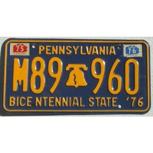 Pennsylvania 1975 - 1976 Bicentennial