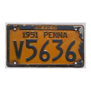Pennsylvania 1951 / 1952