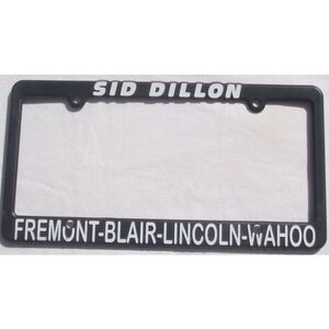 Sid Dillon Auto Nummernschild Rahmen