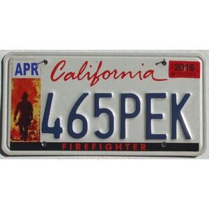 California 2016 Firefighter