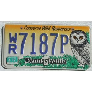 Pennsylvania 2017 Wildlife Eule