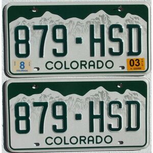 Colorado 2003 als Paar