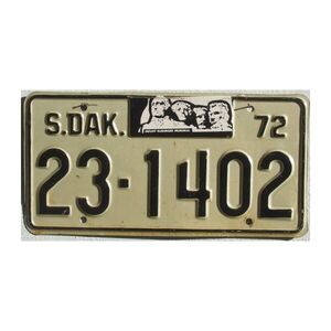 South Dakota 1972