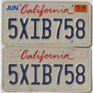 California 2008 als Paar