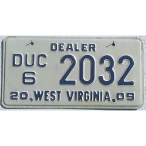 West Virginia 2009 Dealer