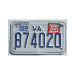 Virginia 2020 Motorrad