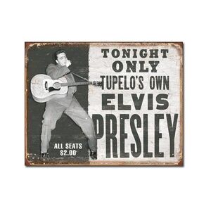 Elvis Presley Konzert Plakat