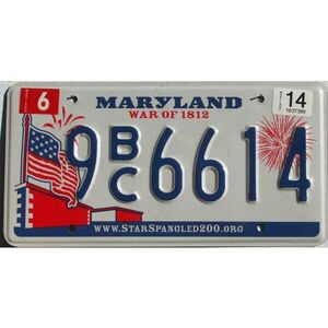 Maryland 2014 War of 1812