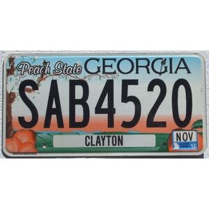 Georgia 2016 Peach State