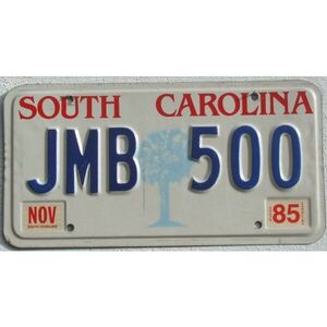 South Carolina 1985