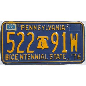 Pennsylvania 1976 Bicentennial