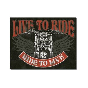 Live to Ride - Biker