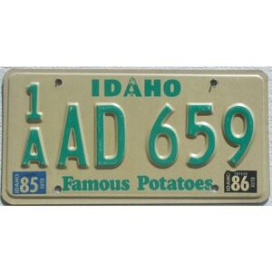 Idaho 1985 - 1986
