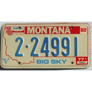 Montana 1977 Bicentennial
