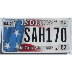 Indiana 2024 In God We Trust