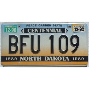 North Dakota 1990 - 1992