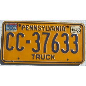 Pennsylvania 1999 - 2000 Truck