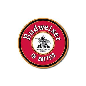 Budweiser Round Bottle Logo