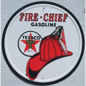 Texaco Fire Chief Feuerwehr Helm