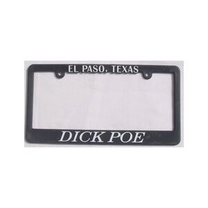 El Paso Texas Auto Nummernschild Rahmen
