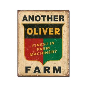 Oliver Farm Händler Traktor Schild