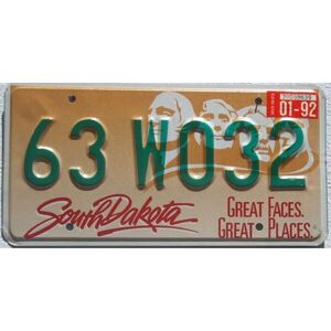South Dakota 1992