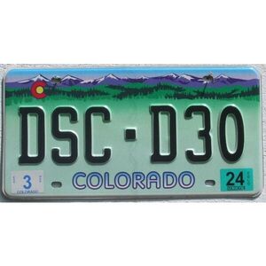Colorado 2024 Berg Grafik