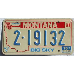 Montana 1978 Bicentennial