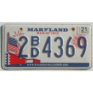 Maryland 2021 War of 1812
