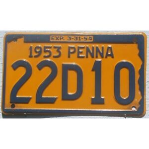Pennsylvania 1953 / 1954