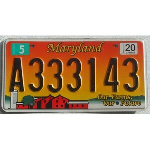 Maryland 2020 Farm