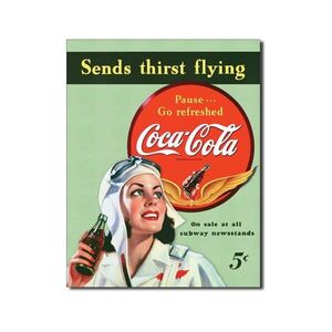 Coca Cola Flieger