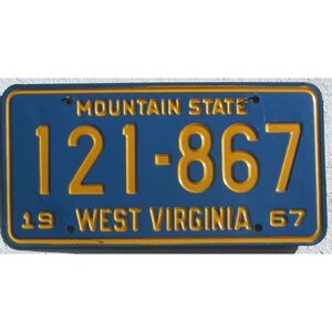 West Virginia 1967