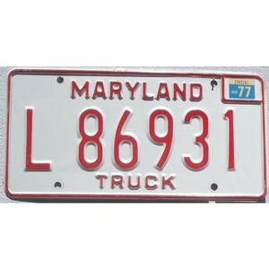 Maryland 1977 Truck