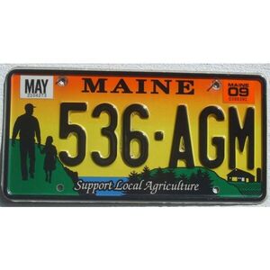Maine 2009 Agriculture
