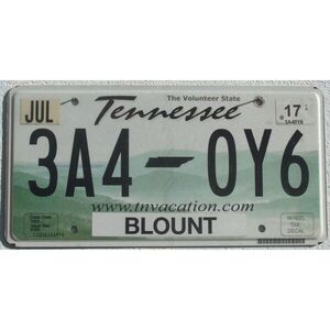 Tennessee 2017 Blount County