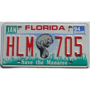Florida 1994 Manatee