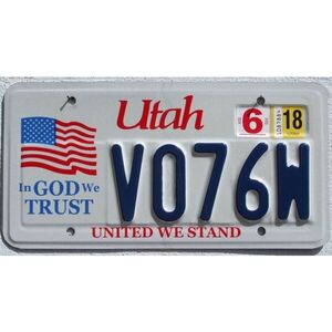 Utah 2018 United Fahne