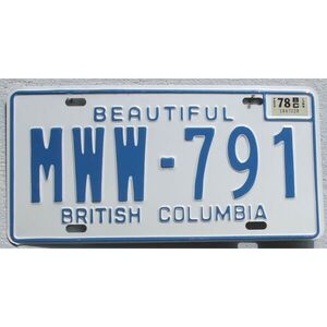 British Columbia 1978