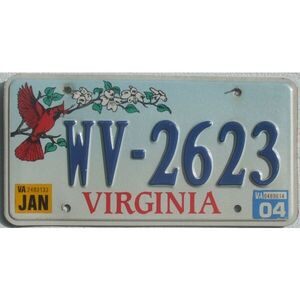 Virginia 2004 Cardinal Vogel