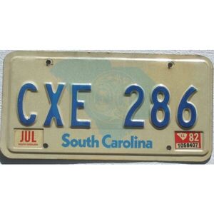 South Carolina 1982